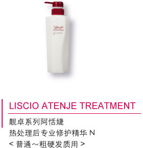 LISCIO ATENJE TREATMENT 靓卓系列阿恬婕 热处理后专业修护精华N <普通～粗硬发质用>